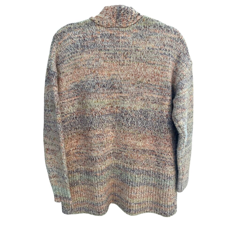 rainbow knit cardigan -small - Picture 3 of 3